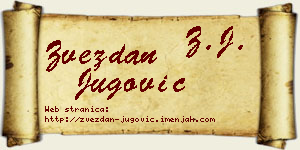 Zvezdan Jugović vizit kartica